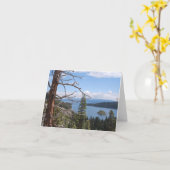 Smaragdgroene Baai, Meer Tahoe Kaart (Gele Bloem)