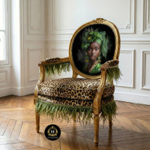 Smaragdgroene Bloemrijke Glamour Decoupage