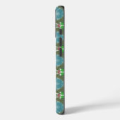 Smaragdgroene Getijde Kaleidoscoop Case-Mate iPhone Case (Achterkant / Links)