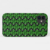 Smaragdgroene kunst Case-Mate iPhone case (Achterkant (horizontaal))