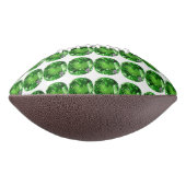 Smaragdgroene Patroon American Football (Gedraaid 270)