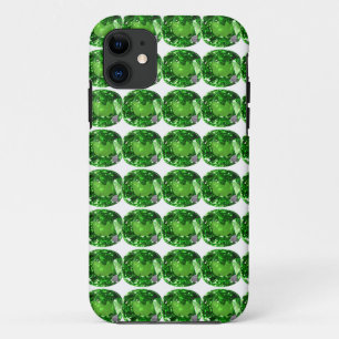 Smaragdgroene Patroon iPhone 11 Hoesje