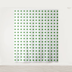 Smaragdgroene Patroon Wandkleed
