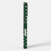 Smaragdgroene Stippen Case-Mate iPhone Case (Achterkant / Rechts)