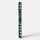 Smaragdgroene Stippen Case-Mate iPhone Case (Achterkant / Links)
