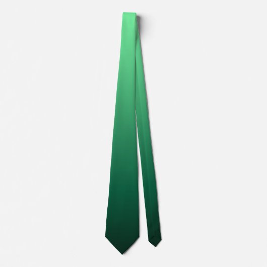 Smaragdgroene tinten stropdas (Voorkant)