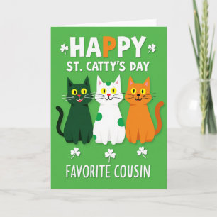 Smaragdkatten St Cattys Dag Kaart