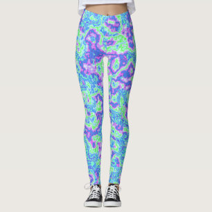 Smarmer van neonzuur leggings