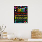 SMART Acronym Classroom Poster (Keuken)
