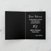 Smart Afstudeerder gefeliciteerd, je deed het Afst Kaart (Binnen)