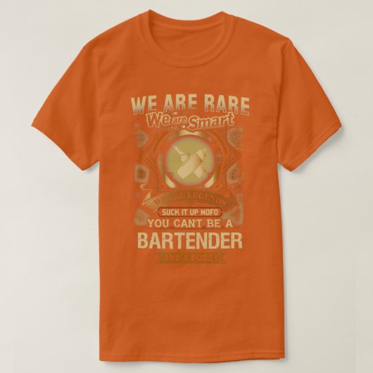 Smart Bartender T-shirt (Design voorkant)