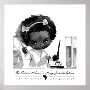 Smart Black-Kind Poster