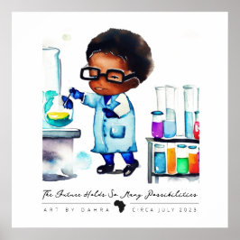 Smart Black-Kind Poster