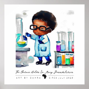 Smart Black-Kind Poster