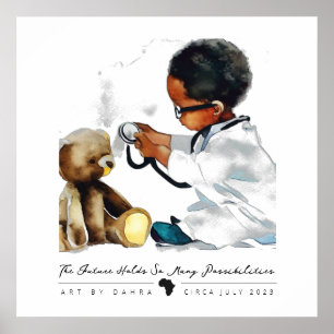 Smart Black-Kind Poster