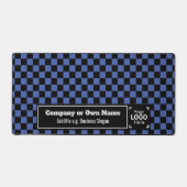 Smart Blue Check - Professioneel merk Bureaumat (Voorkant)