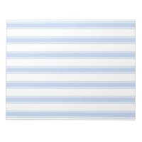 Smart Blue & White Ticking Stripes Envelopvoering