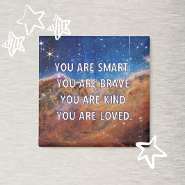 Smart Brave Kind hield van  Magneet