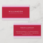 SMART CARTE DE VISITE :: moderne simple et tendanc (Devant / Derrière)