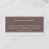 SMART CARTE DE VISITE :: moderne simple et tendanc (Dos)