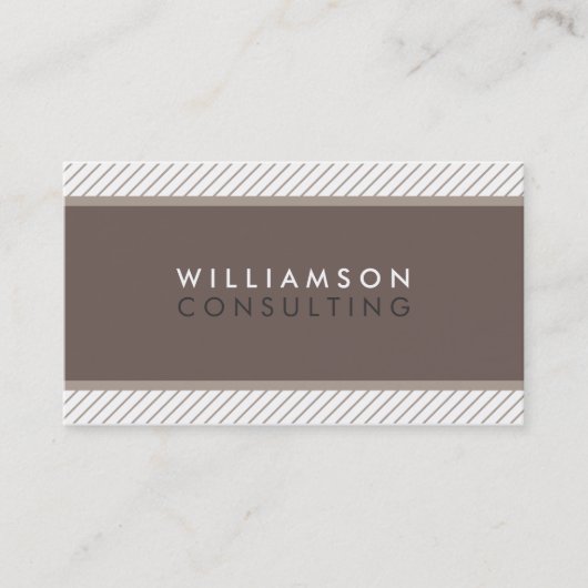 SMART CARTE DE VISITE :: moderne simple et tendanc (Devant)