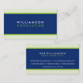 SMART CARTE DE VISITE :: moderne simple tendance 3 (Devant / Derrière)