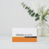 SMART CARTE DE VISITE :: simple classe minimale 26 (Debout devant)