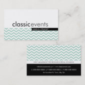 SMART CARTE DE VISITE :: simple classe minimale 28 (Devant / Derrière)