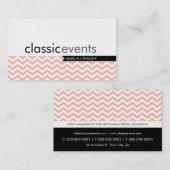 SMART CARTE DE VISITE :: simple classe minimale 29 (Devant / Derrière)