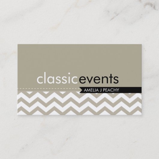 SMART CARTE DE VISITE :: simple classe minimale 34 (Devant)