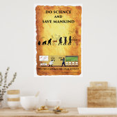 Smart Caveman : Do Science and Save Mankind Poster (Cuisine)