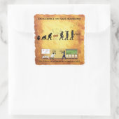 Smart Cavewoman : La science sauve les autocollant (Sac)