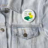 Smart Chicks Read Books Ronde Button 5,7 Cm (In situ)