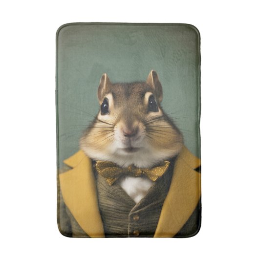 Smart Chipmunk Badmat (Voorkant Verticaal)