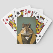 Smart Chipmunk Pokerkaarten (Achterkant)