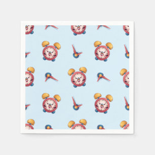 Smart Clock Collectie - Blauw Servet