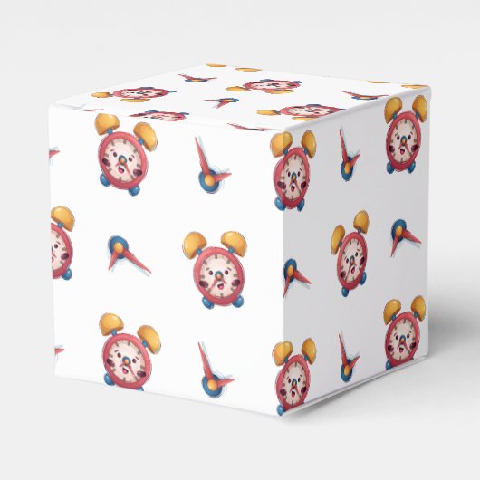 Smart Clock Collectie - Wit Bedankdoosjes (Voorkant Zijde)