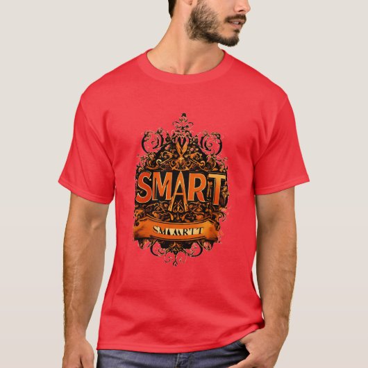 SMART : Conception de T-shirts en lettres modernes (Devant)