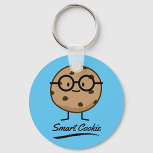 Smart Cookie Chocolate Chip Cookies Glasses Sleutelhanger