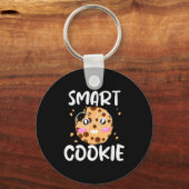 Smart Cookie - Funny Idiom Joke Tee Sleutelhanger (Voorkant)