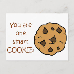 Smart Cookie - Funny Quote Briefkaart