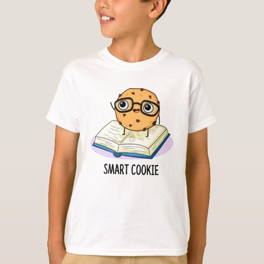 Smart Cookie Grappige Snack Pun T-shirt (Voorkant)
