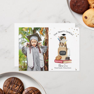 Smart Cookie Milkshake Afstuderen foto aankondigin Kaart