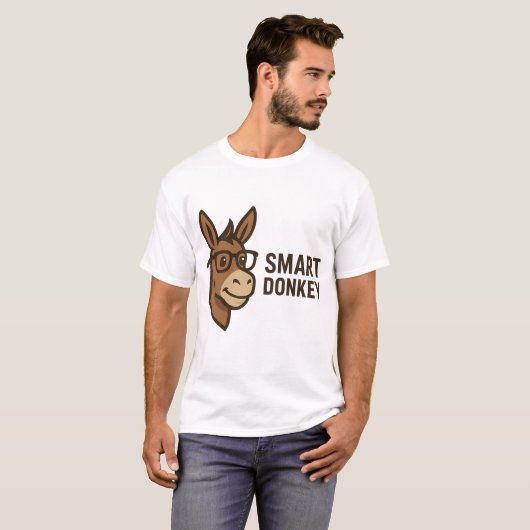 SMART DONKEY GRAPPIG T-SHIRT (Voorkant volledig)