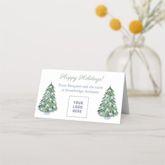 Smart Feestdagen Promotion Gift Bag Topper Card (Voorkant)