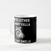 Smart Fella Fart Smella Mug - Funny Coffee Mug (Devant gauche)