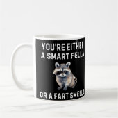 Smart Fella Fart Smella Mug - Funny Coffee Mug (Gauche)