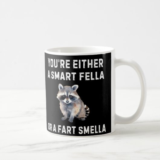 Smart Fella Fart Smella Mug - Funny Coffee Mug (Droite)