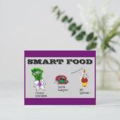 Smart Food : cartes postales (Debout devant)