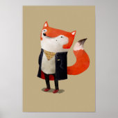 Smart Fox Poster (Voorkant)